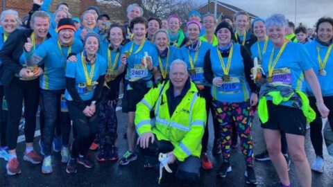 Sixty runners from Southport Strollers enjoy 2022 Southport Mad Dog 10k run
