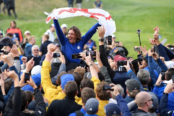 Tommy Fleetwood. Photo by England Golf