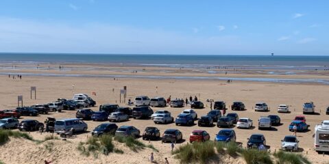 Ainsdale and Southport beach car parking 2022 reopening dates with 50% discount for Sefton residents