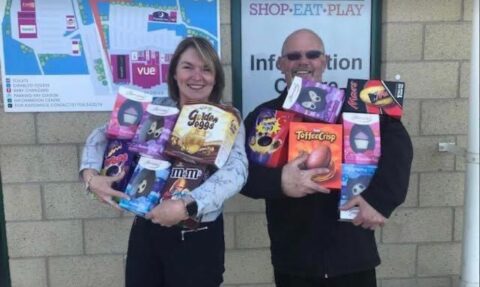 Sandgrounder Radio and Ocean Plaza in Southport launch 2022 Easter Egg Appeal