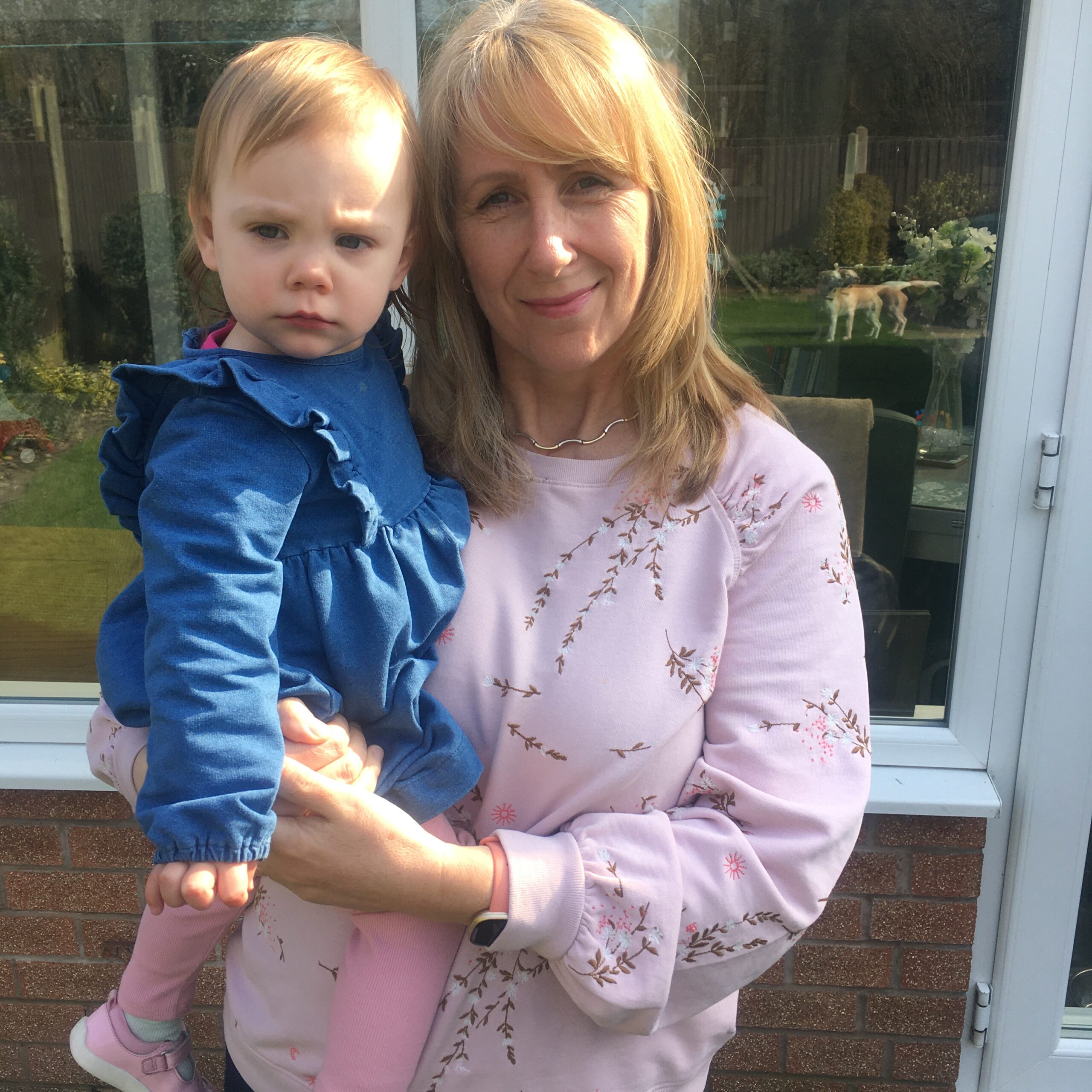 Rachael Halstead from Southport with granddaughter Amelia