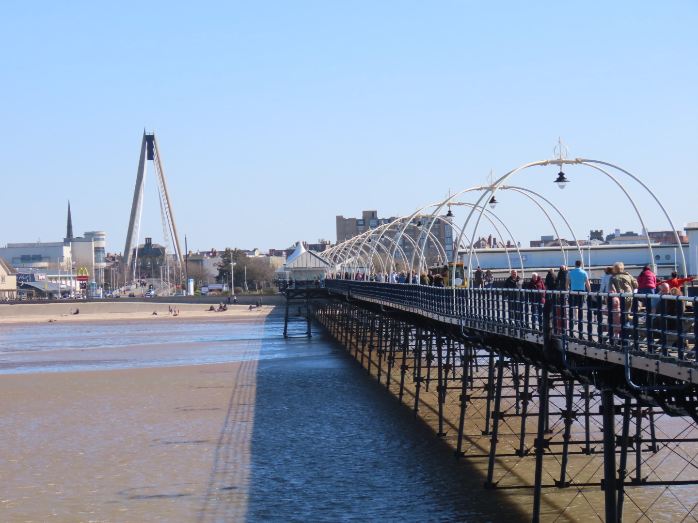 Southport Pier in Southport. Photo by Andrew Brown Media