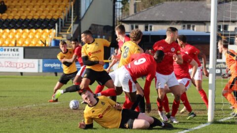 Southport FC 0 Brackley Town 0 as sides with best clean sheets record meet in stalemate