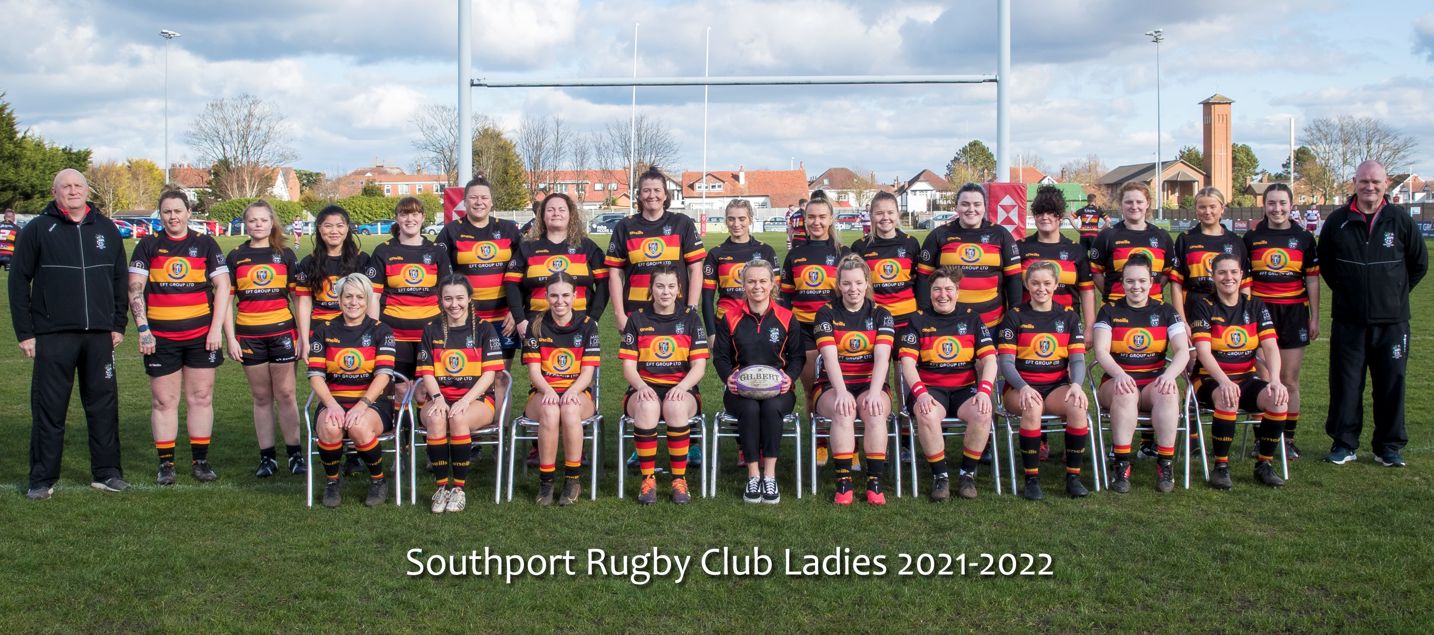 Southport RFC Ladies. Photo by Angus Matheson of Wainwright & Matheson Photography