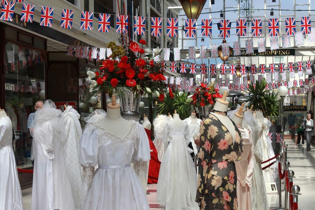 Wayfarers Arcade in Southport will unveil a special fashion exhibition this summer to celebrate The Queens 70-year Platinum Jubilee