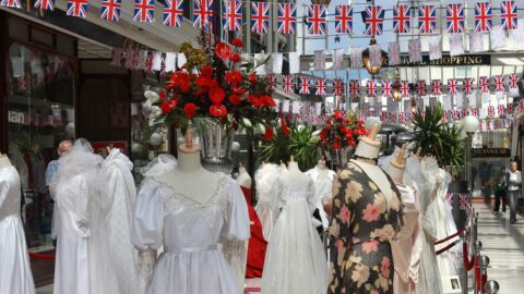 Wayfarers Arcade in Southport stages special fashion exhibition to celebrate Queen’s Platinum Jubilee