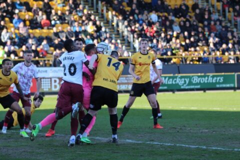Southport FC enjoy six-goal thriller with promotion rivals York City in front of season’s biggest crowd