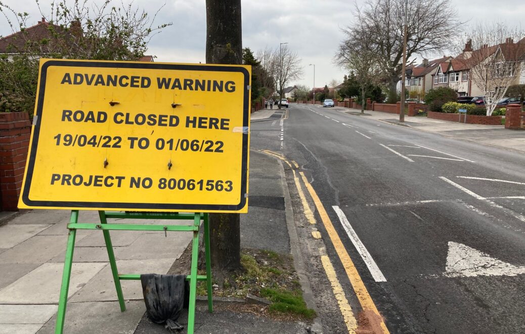 Road closures will take place in Bankfield Lane and Verulam Road in Churchtown in Southport. Photo by Andrew Brown Media