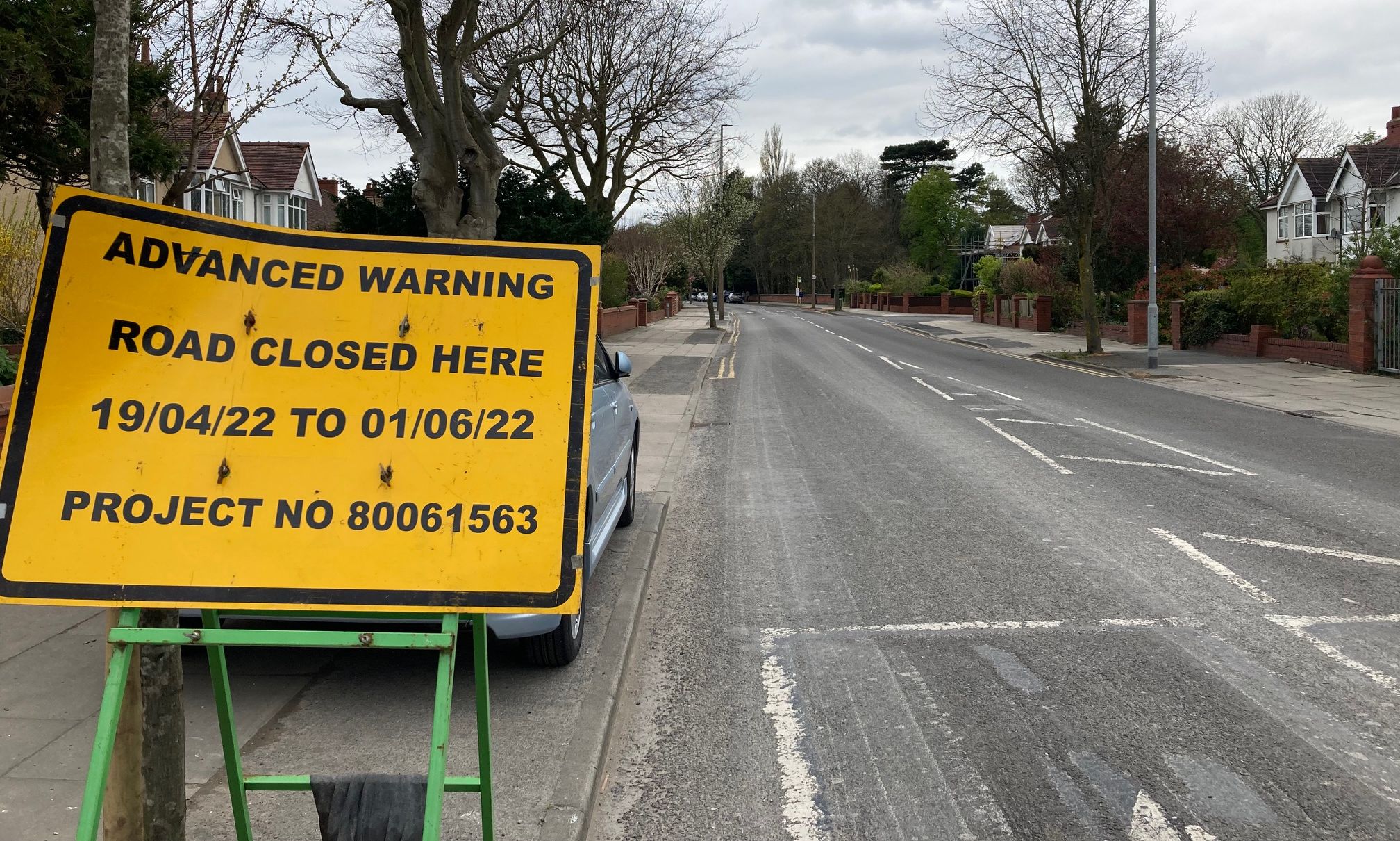 Road closures will take place in Bankfield Lane and Verulam Road in Churchtown in Southport. Photo by Andrew Brown Media