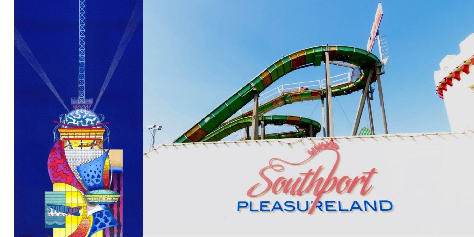 Southport Pleasureland unveils 180m high tower with drop tower