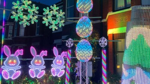 Spectacular Sidney Road Lights in Southport returns for four days of displays this Easter