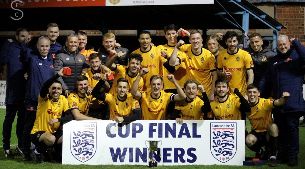 Southport FC has celebrated winning the 2022 Lancashire Challenge Trophy