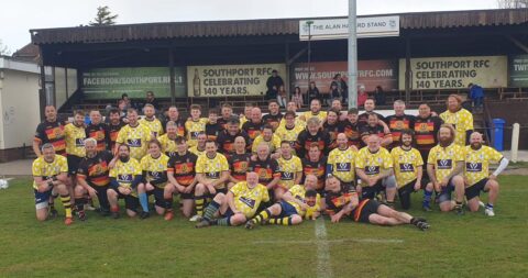 Southport Rugby Club Shipwrecks raise £450 for Melanoma UK in memory of much-loved prop forward