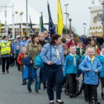 Southport Scouts take part in their annual St George's Day Parade. Photo by Dave Brown of Dave Brown Photography