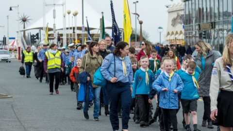 Southport Beavers, Cubs and Scouts get ready for 2022 St George’s Day Parade
