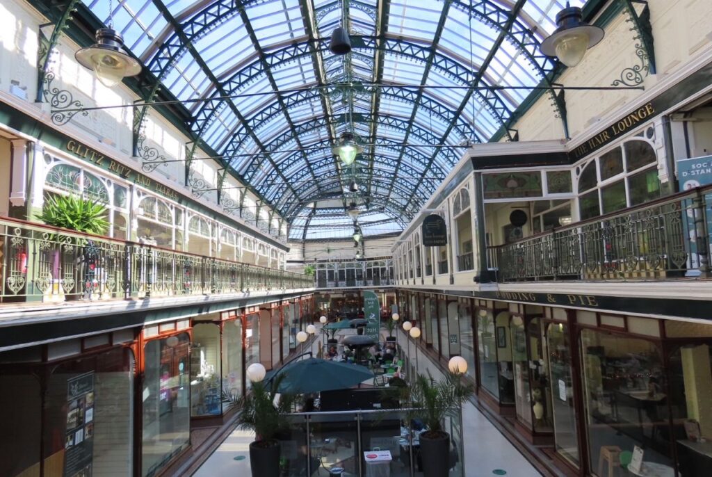 Wayfarers Arcade on Lord Street in Southport. Photo by Andrew Brown Media