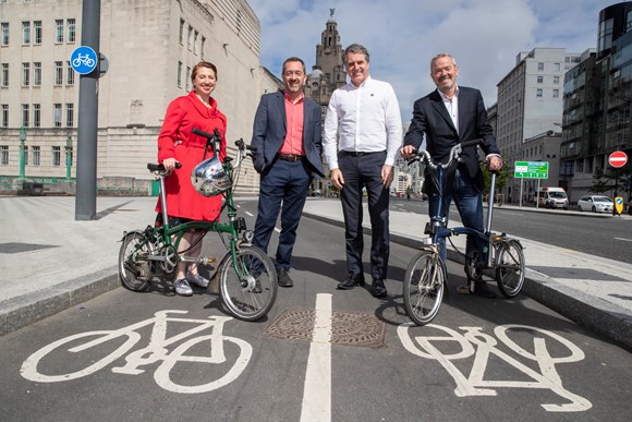 Mayor Steve Rotheram has announced an additional funding £12m of has been secured to build high-quality walking and cycling routes across the Liverpool City Region