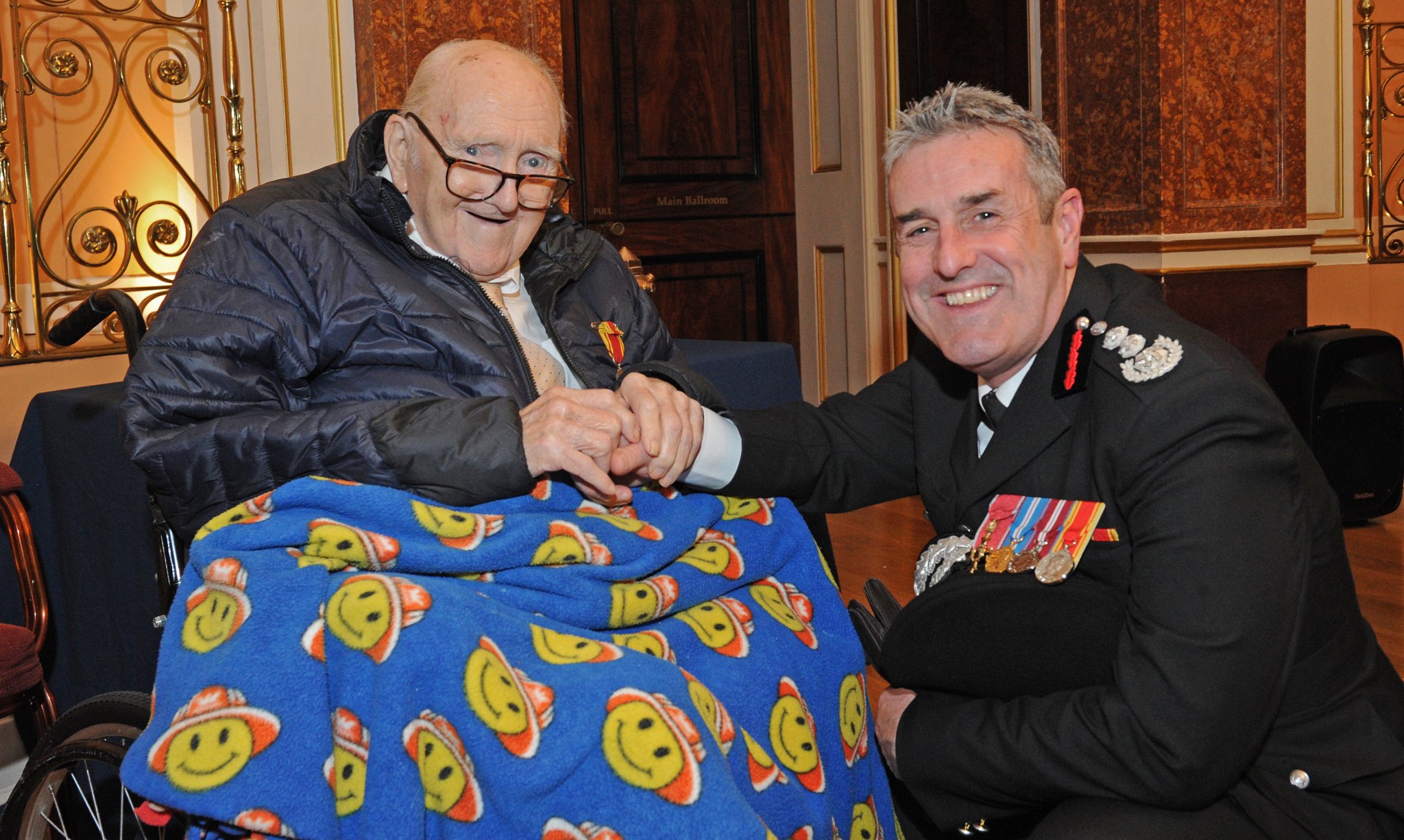 Tributes have been paid to former firefighter George Taylor, who showed incredible courage on 20th June 1960 when he rescued five people from a fourth floor ledge in the Hendersons Department Store fire in Liverpool