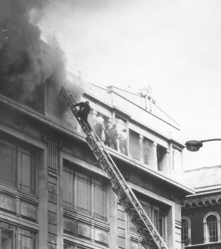 Tributes have been paid to former firefighter George Taylor, who showed incredible courage on 20th June 1960 when he rescued five people from a fourth floor ledge in the Hendersons Department Store fire in Liverpool
