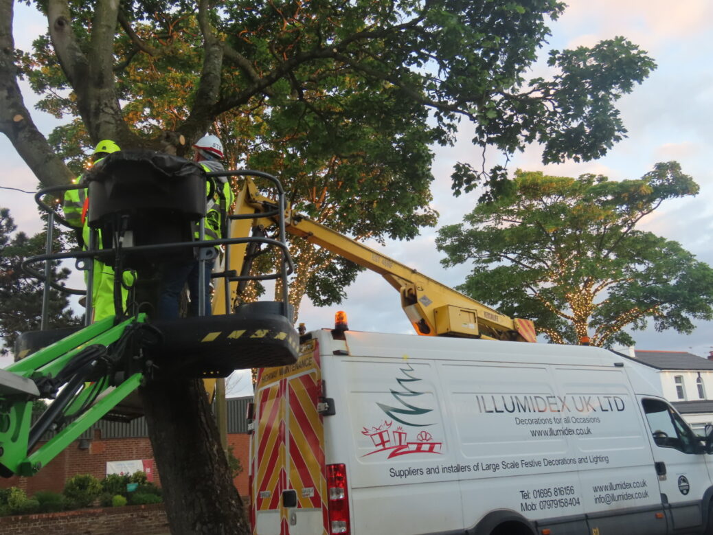 IllumiDex is lighting up Ainsdale Village in Southport with 70,000