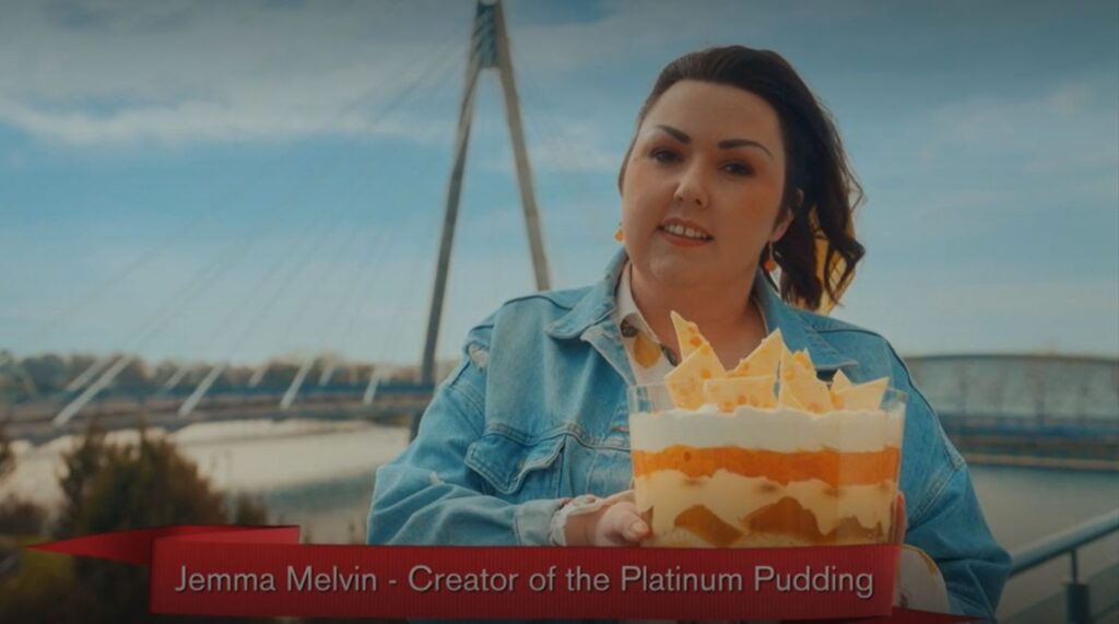 Southport home baker Jemma Melvin has won the BBC One programme - The Jubilee Pudding: 70 Years in the Baking. Photo: BBC