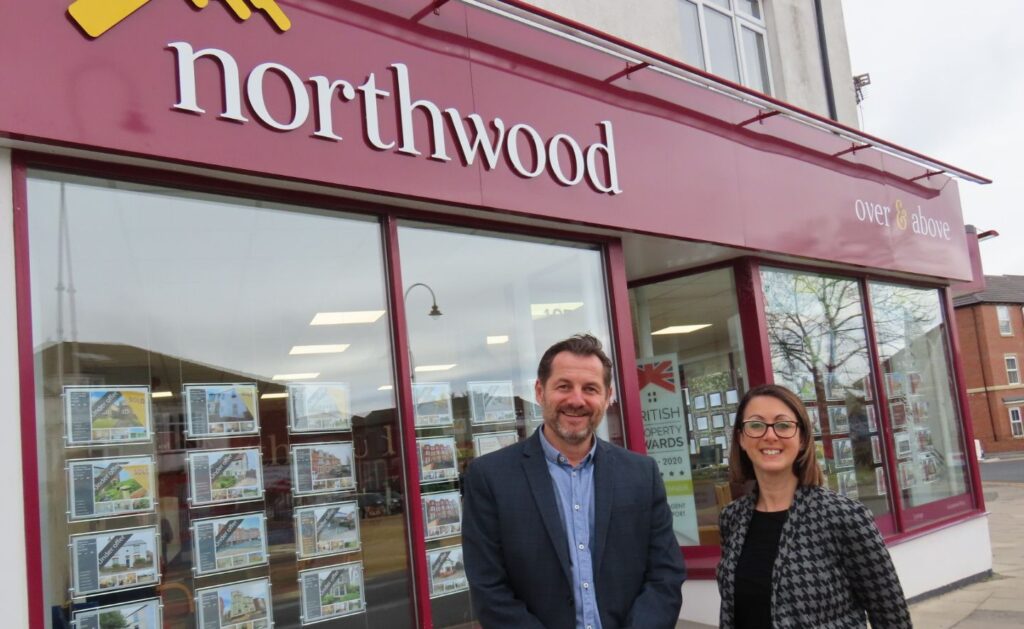 Northwood Director Todor Stefanov (left) and Lettings Manager Rebecca Boyd-Preece (right)