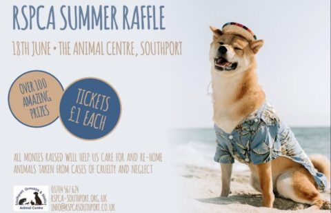 RSPCA Southport, Ormskirk and District unveils Summer Raffle with great prizes ton be won