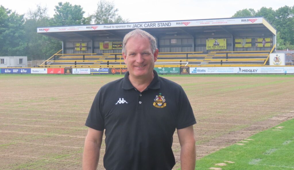 Southport FC Head of Commercial and Operations Steve Dewsnip. Photo by Andrew Brown Media