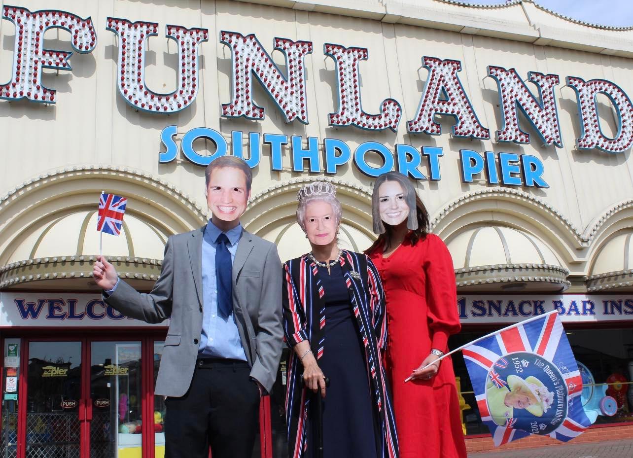 Owners and staff members at Silcocks Funland, Carousel and Pier Family Restaurant in Southport are looking forward to The Queen's Platinum Jubilee