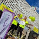 The Queenscourt Hospice Star Trekk starts and ends at Southport Pleasureland. Queenscourt fundraisers Dianne Gillespie (left) and Linda Chicken (right)