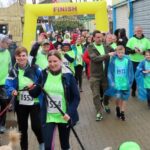 Walkers take part in the 2022 Star Trekk walk for Queenscourt Hospice. Photo by Andrew Brown Media