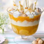 Jemma Melvin's Lemon Swiss Roll and Amaretti Trifle has been awarded the title of Platinum Pudding for The Queens Jubilee celebrations in a unanimous decision by judges, it was announced on BBC Ones The Jubilee Pudding: 70 Years in the Baking