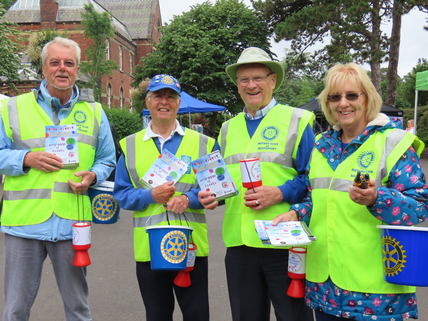 Thousands of people enjoyed a Family Fun Day at the Botanic Gardens in Churchtown in Southport. Volunteers from The Rotary Club of Southport supported the event. Photo by Andrew Brown Media