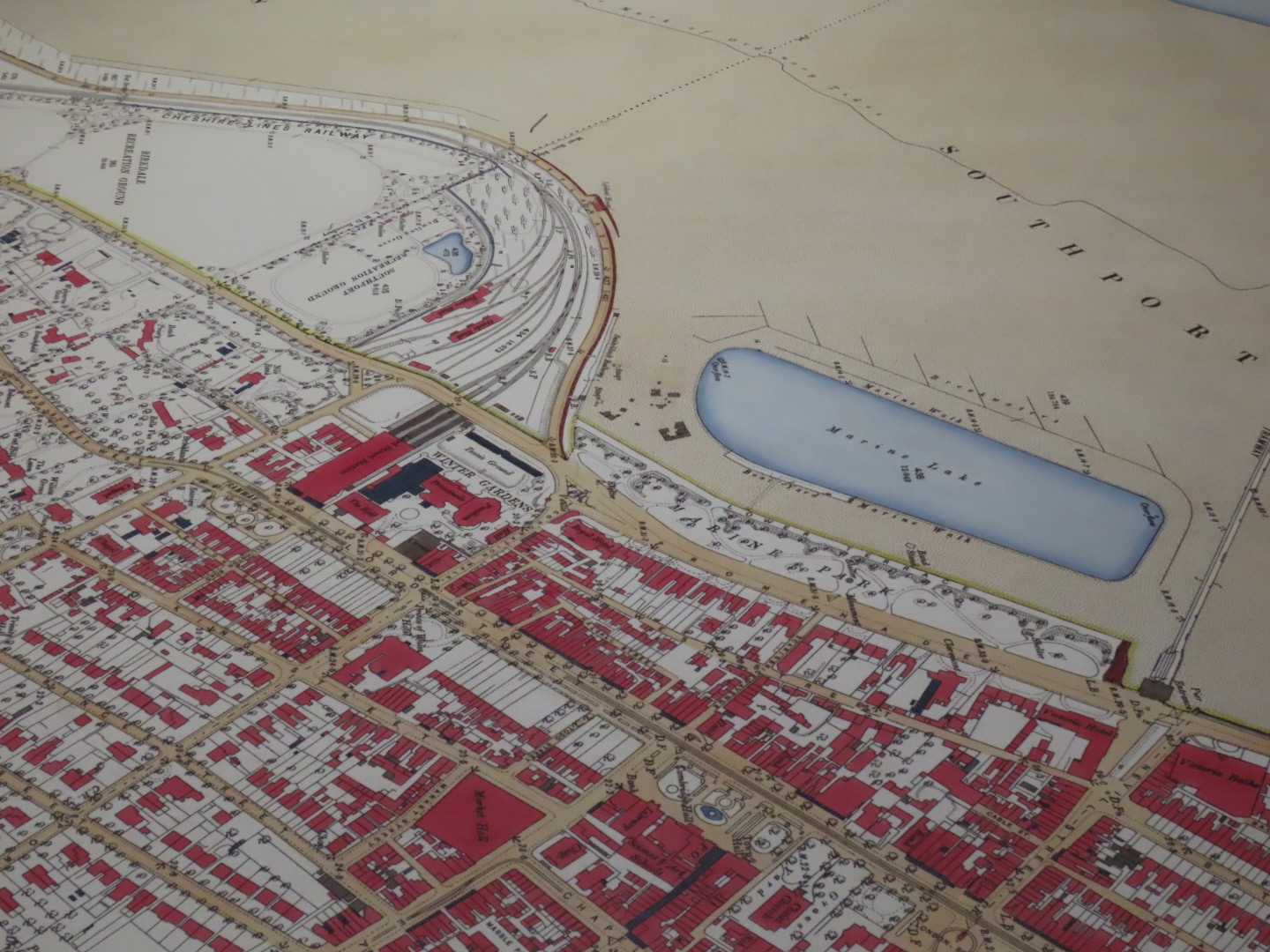 The exhibition Built on Sand 200 years of Southport's changing street scene is at The Atkinson on Lord Street in Southport from Saturday, June 18th 2022 to September 2022. An old map of Southport features in the exhibition