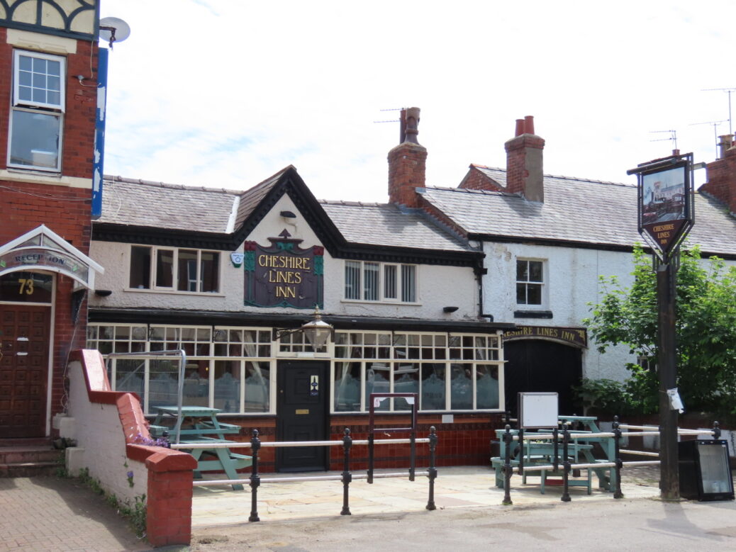 The Cheshire Lines Inn pub in Southport. Photo by Andrew Brown Media