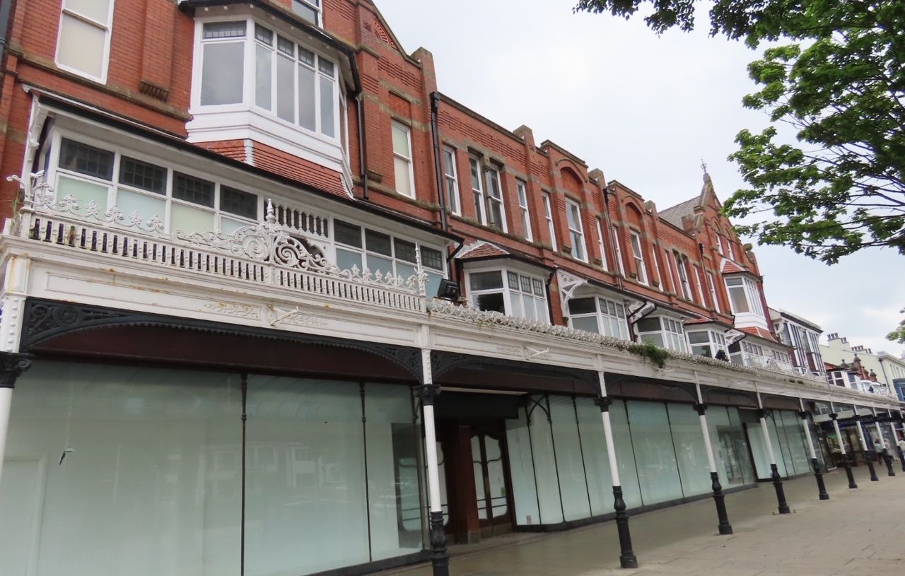 The former Debenhams store on Lord Street in Southport. Photo by Andrew Brown Media