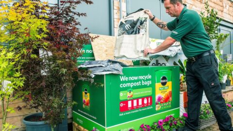 Gardeners can now recycle compost bags at Dobbies garden centre in Southport