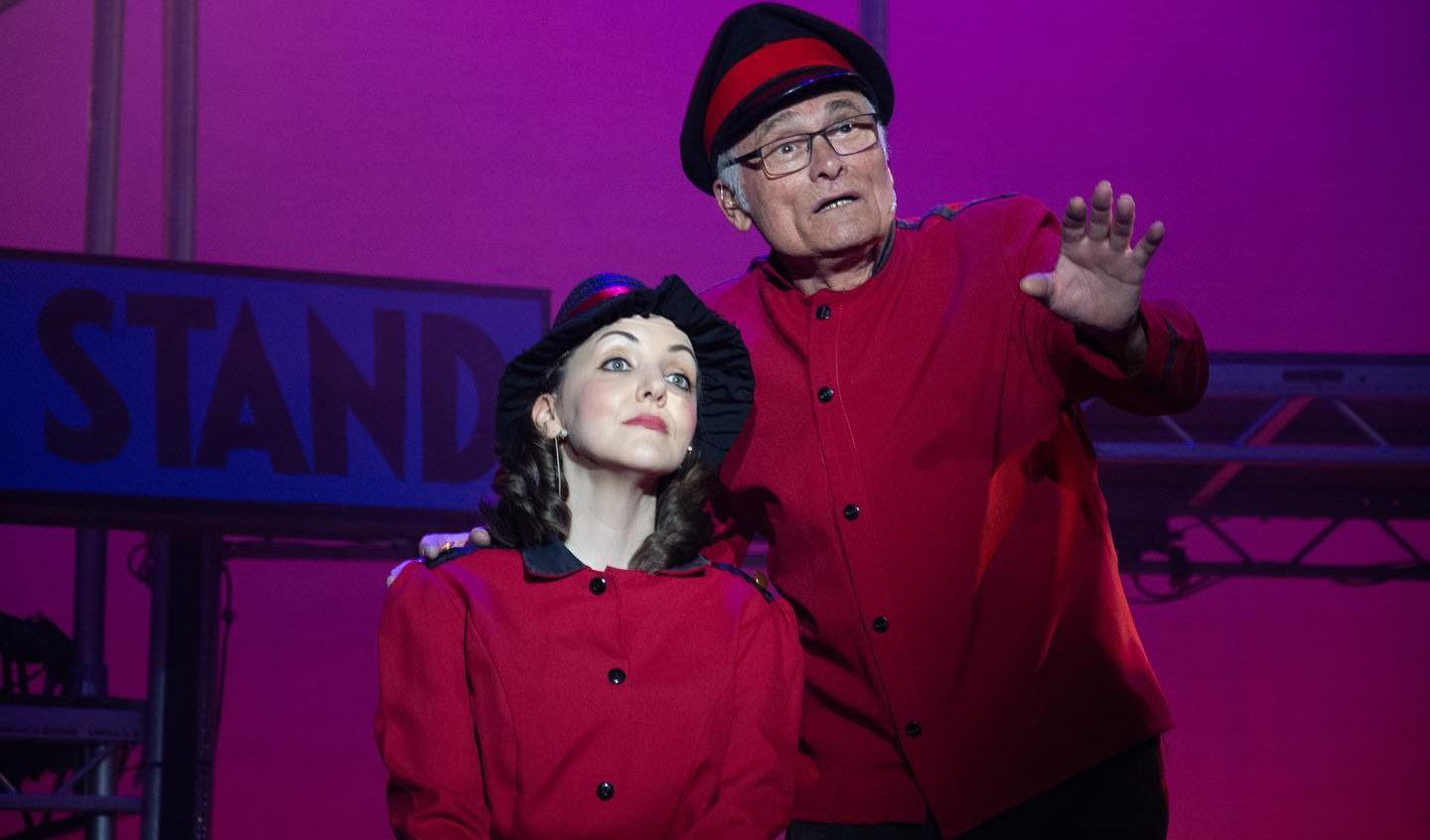 Sarah and Arvide in Guys and Dolls. Photo by Acceber Pictures