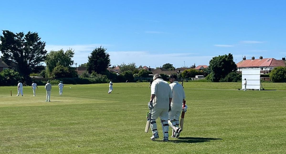 Six members of the Hames family were on the teamsheet in a game for New Victoria Cricket Club Second XI against Prescot & Odyssey Second XI at Crossens Recreational Ground, on Rufford Road in Crossens in Southport. Peter Hames and Steven Hames opened the batting