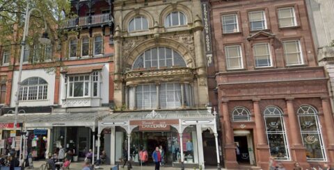 Historic Southport Lord Street building with incredible feature window set for transformation