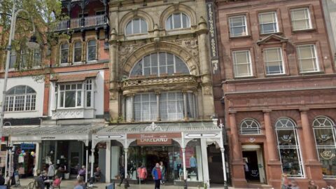 Historic Southport Lord Street building with incredible feature window set for transformation