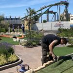 Celebrity TV gardener Matt Leigh has been helping to create an exciting new attraction on a different scale at Southport Pleasureland