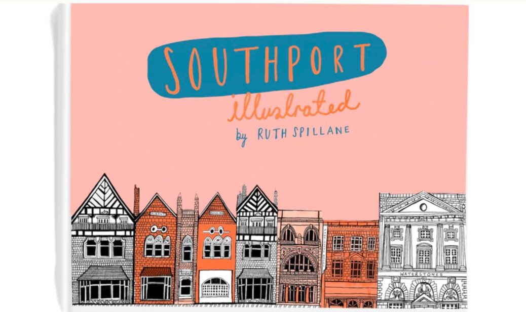 Southport Illustrated by local artist Ruth Spillane