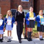 Children from local primary school Kings Meadow joined dignitaries to celebrate the launch of Sandway Homes flagship housing development at Sandybrook in Ainsdale in Southport