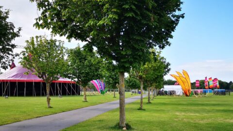 Victoria Park in Southport ready to host the Save The Rave Festival and Look-A-Like Tribute Festival