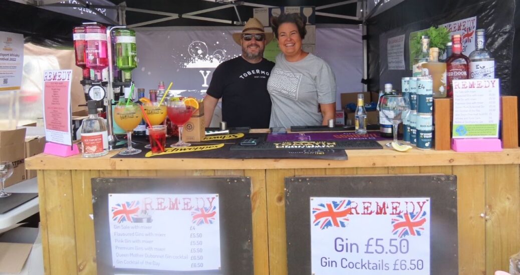 Victor and Susannah Porter from Remedy in Southport at Southport Food and Drink Festival. Photo by Andrew Brown Media