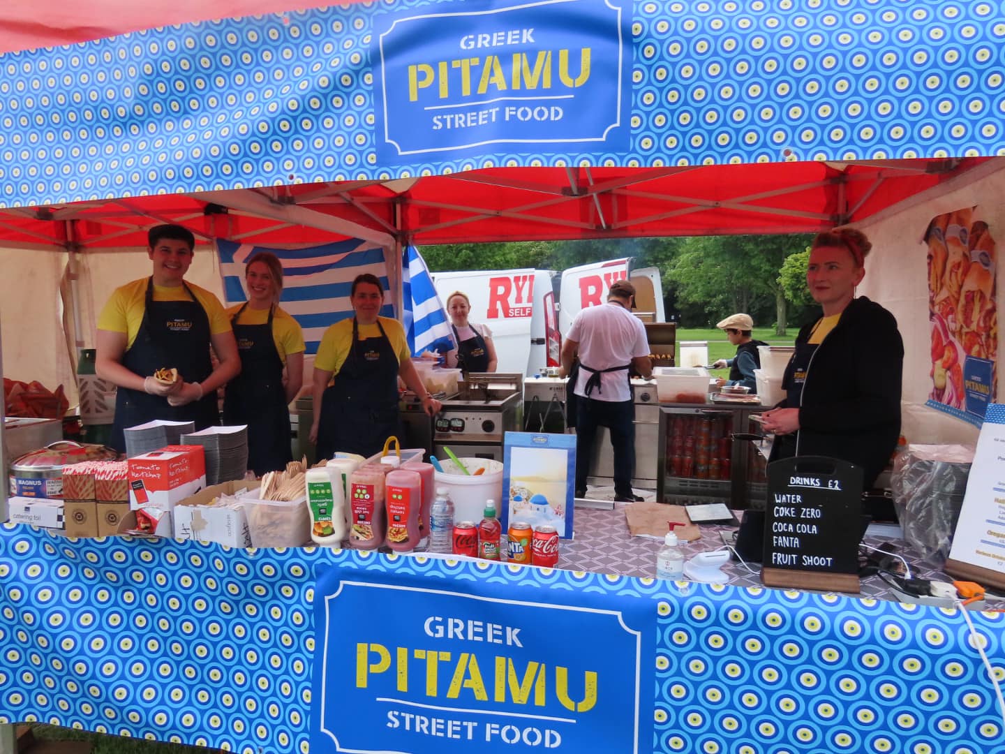 Staff from Pitamu in Southport at Southport Food and Drink Festival. Photo by Andrew Brown Media