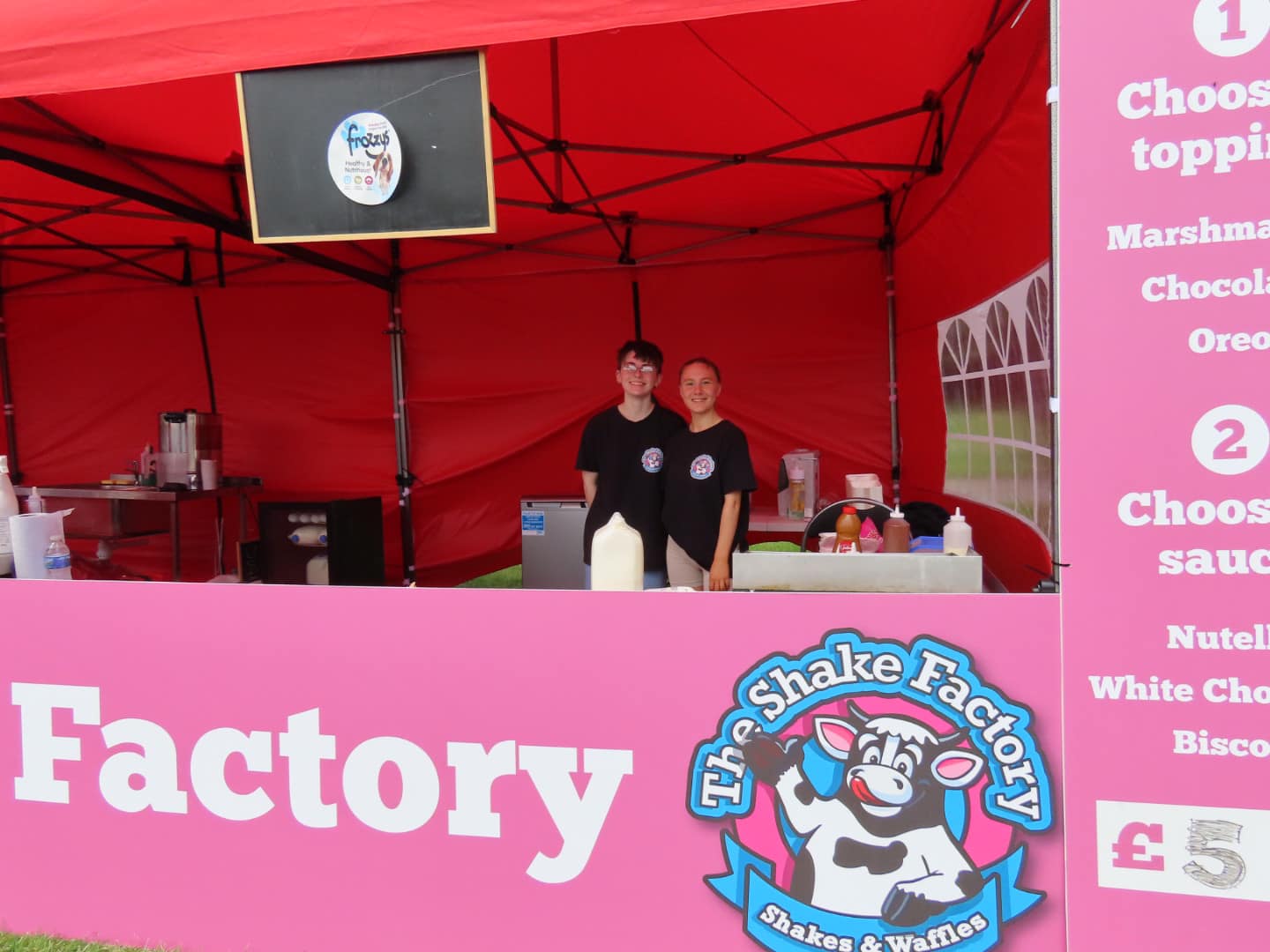 The Shake Factory from Southport at Southport Food and Drink Festival. Photo by Andrew Brown Media