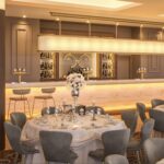 An artist's impression of The Princess Grace Suite at The Grand in Southport