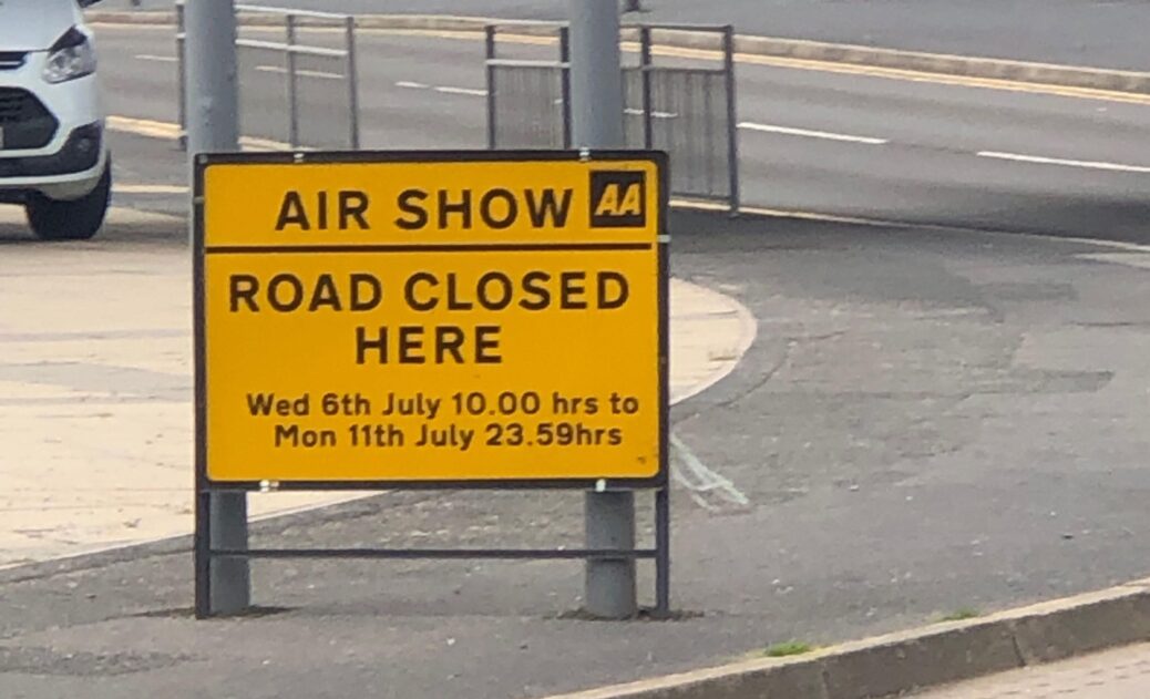 A number of roads in Southport will be temporarily closed while Southport Air Show takes place. Photo by Steve Ashcroft